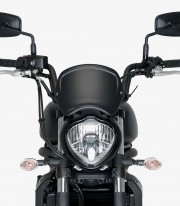 ABS Front Plate Puig 3590J Universal with fork mounting