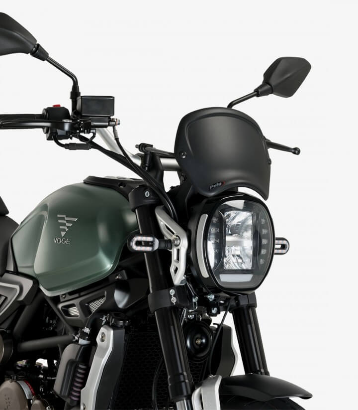 ABS Front Plate Puig 3590J Universal with fork mounting