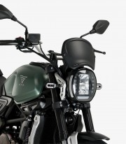 ABS Front Plate Puig 3590J Universal with fork mounting