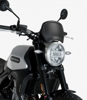 ABS Front Plate Puig 3590J Universal with fork mounting
