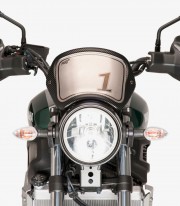ABS Front Plate Puig 3591C Universal with headlight bracket mounting