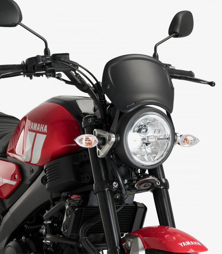 ABS Front Plate Puig 3591J Universal with headlight bracket mounting