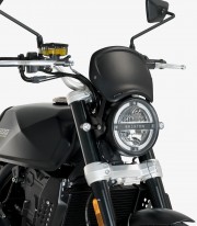 ABS Front Plate Puig 3591J Universal with headlight bracket mounting