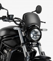 ABS Front Plate Puig 3591J Universal with headlight bracket mounting