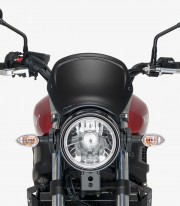 ABS Front Plate Puig 3591J Universal with headlight bracket mounting