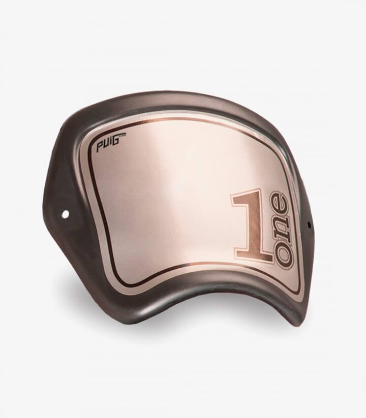 Placa frontal de ABS Puig 3591J Universal con fijación a soportes del faro