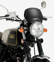 ABS Front Plate Puig 3591J Universal with headlight bracket mounting