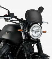 ABS Front Plate Puig 3591J Universal with headlight bracket mounting