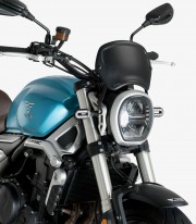 ABS Front Plate Puig 3591J Universal with headlight bracket mounting