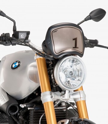 ABS Front Plate Puig 9167J BMW R NINET (14-24) Matte Black