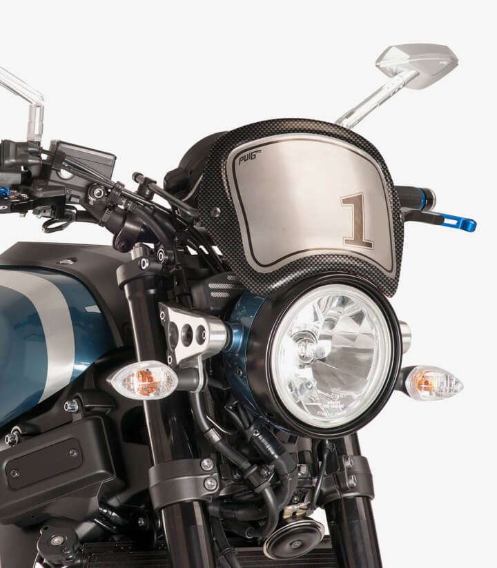 Frontplatte aus ABS Puig 9168C Yamaha XSR900 (16-21) Carbon-Optik