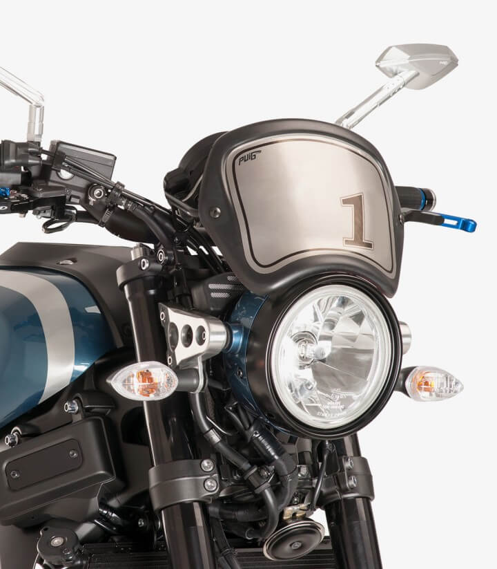 Frontplatte aus ABS Puig 9168J Yamaha XSR900 (16-21) Mattschwarz
