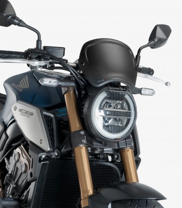 ABS Front Plate Puig 9768J Honda CB1000R Neo Sports Cafe (18-20), CB650R Neo Sports Cafe (19-23) Matte Black