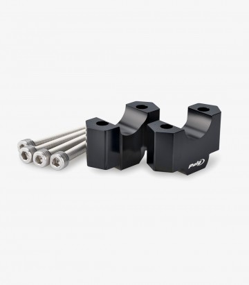 Puig Risers 22183N for BMW F900GS (24-25) in Black