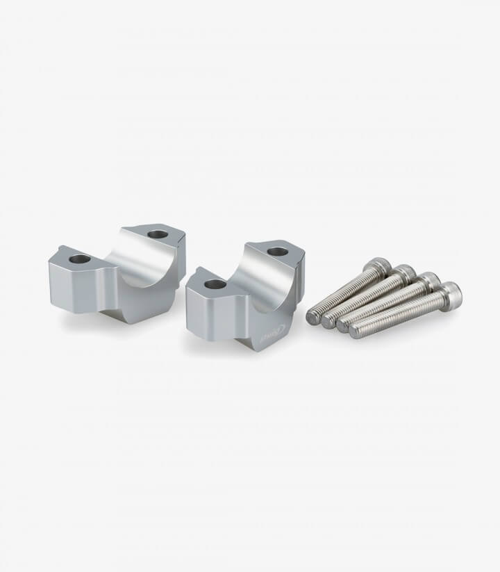 Puig Lenkerböcke 22100P für Yamaha MT-09 (24-26) in Silber
