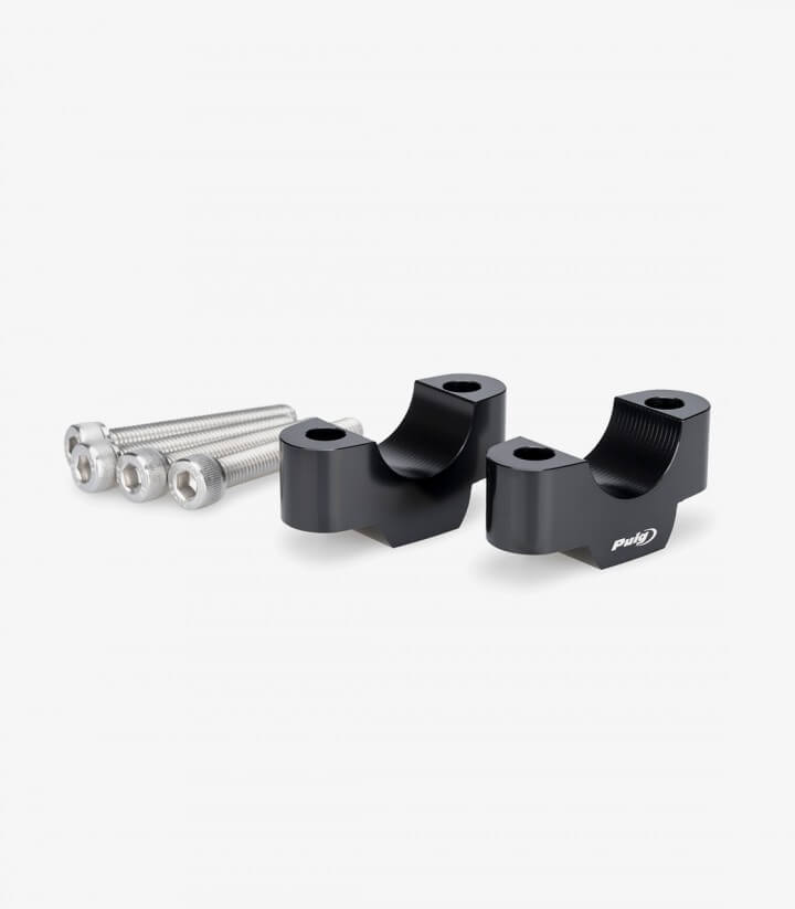 Puig Lenkerböcke 22037N für BMW R12/nineT (24-26) in Schwarz