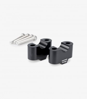Puig Lenkerböcke 21810N für BMW F750GS (18-24), F800GS (24-26) in Schwarz