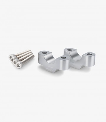 Puig Risers 21486P for BMW M1000 XR (24-25), S1000 XR (20-25) in Silver