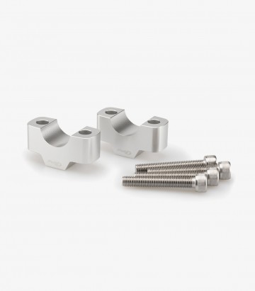 Puig Risers 20667P with 20mm height and 25mm diameter in Silver