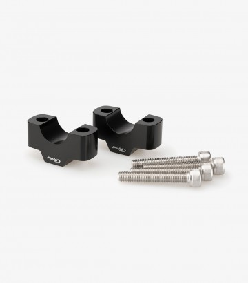 Puig Risers 20667N with 20mm height and 25mm diameter in Black