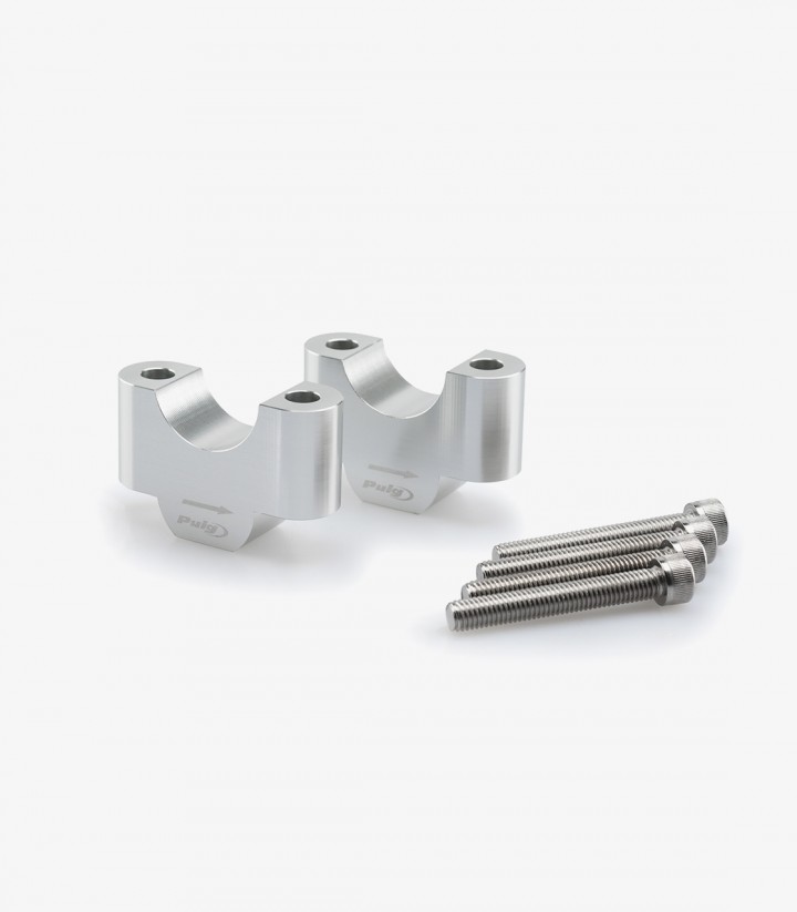 Puig Risers 20309P for BMW R1250GS (13-24) in Silver