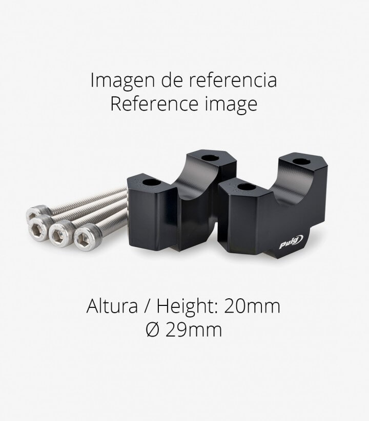 Torretas Puig 3740N Universales en Negro