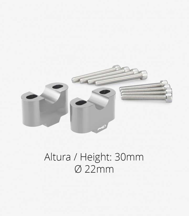 Torretas Puig 3672P Universales en Plateado