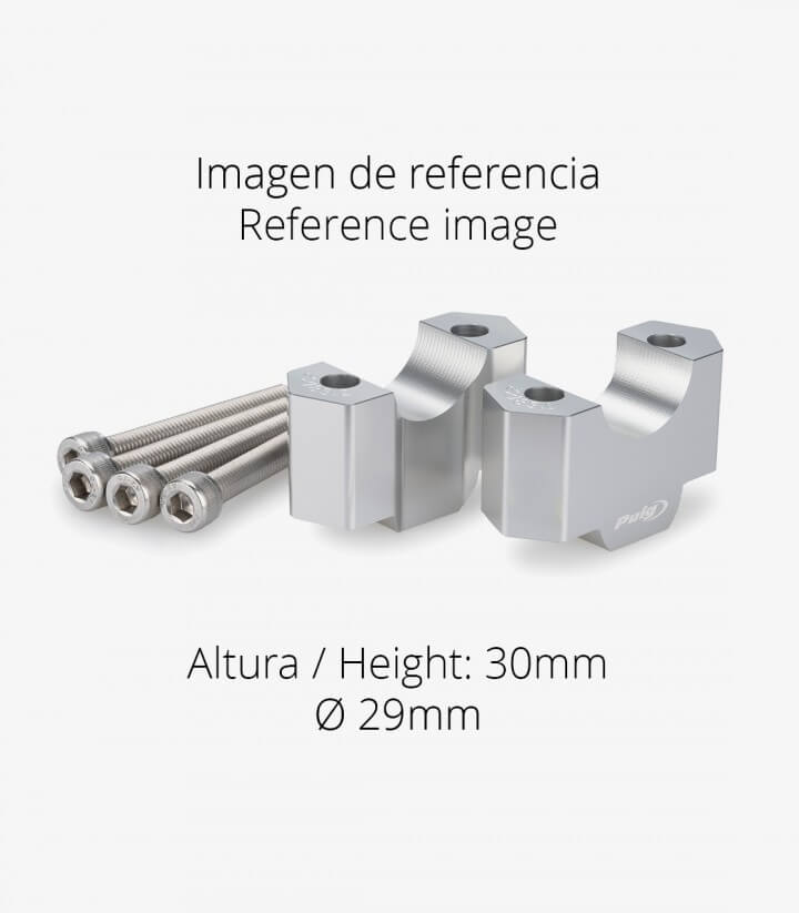 Torretas Puig 3741P Universales en Plateado