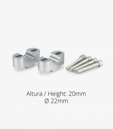 Torretas Puig 3671P Universales en Plateado