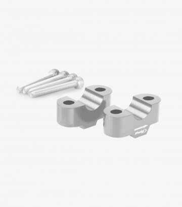 Puig Lenkerböcke 21809P für BMW F750GS (18-24), F800GS (24-26) in Silber