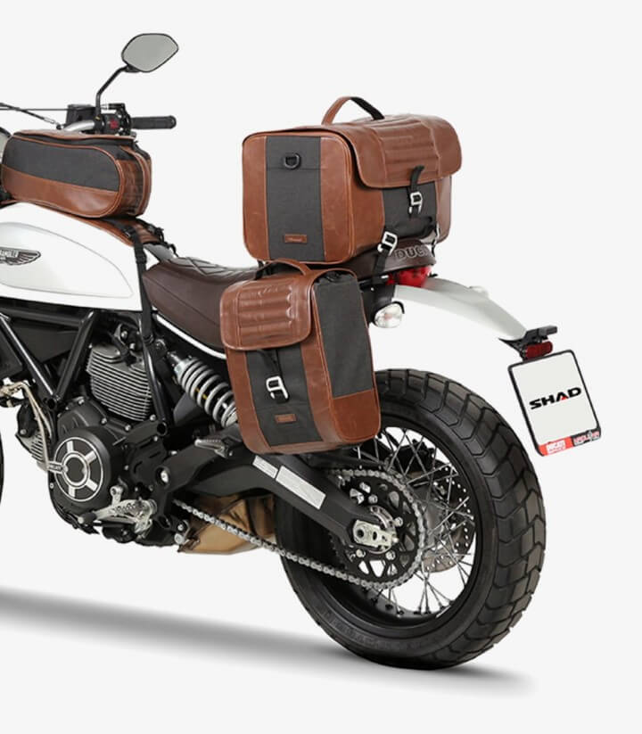 Soporte SR D0SC88SR Alforjas Laterales SHAD Ducati Scrambler 800 Icon/Classic (15-25)
