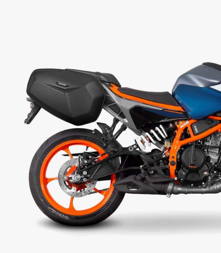 SHAD SR Satteltaschen-Träger K0DK14SR für KTM Duke 125 (24-26), Duke 390 (24-26)