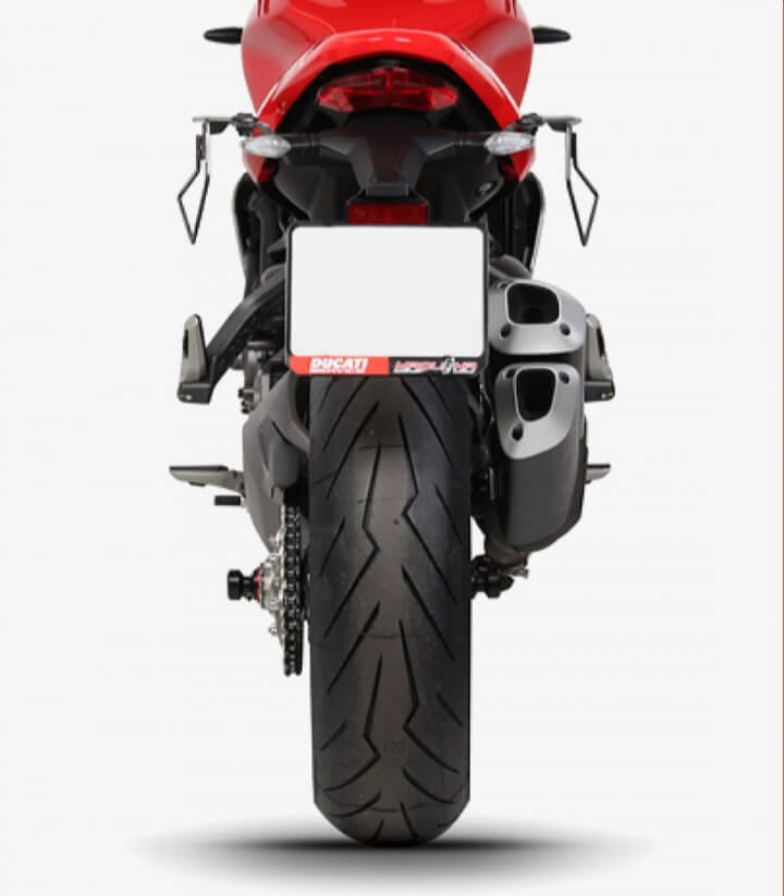 Soporte SE D0MN17SE Bolsas Laterales SHAD Ducati Monster 797/1200 (16-24), Monster 821 (17-24), Super Sport 937 (16-19)