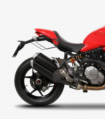 Soporte SE D0MN17SE Bolsas Laterales SHAD Ducati Monster 797/1200 (16-24), Monster 821 (17-24), Super Sport 937 (16-19)