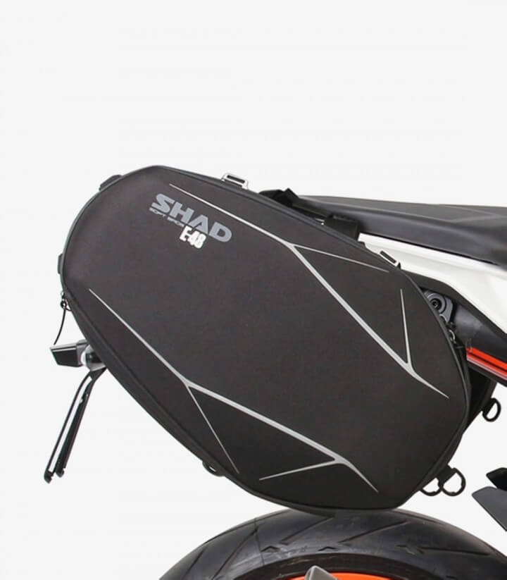 SHAD SE Seitentaschen-Träger K0DK17SE für KTM Duke 125/250/390 (17-23), Duke 200 (17-18)