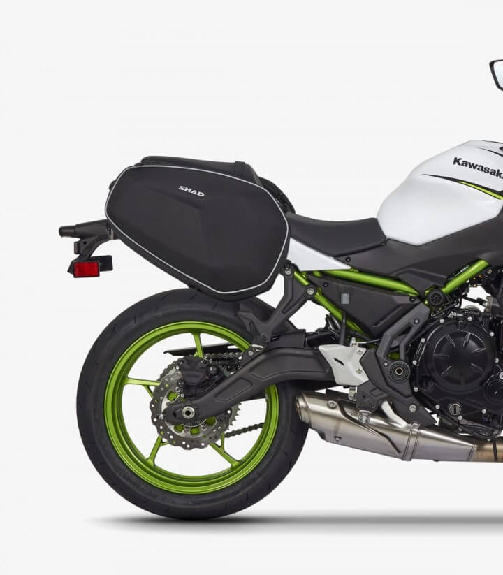 SHAD SE Seitentaschen-Träger K0Z667SE für Kawasaki Ninja 650 (17-26), Z650/S (16-26)
