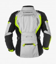 Tanger grey & fluor unisex Winter motorcycle Jacket by Rainers Tanger G