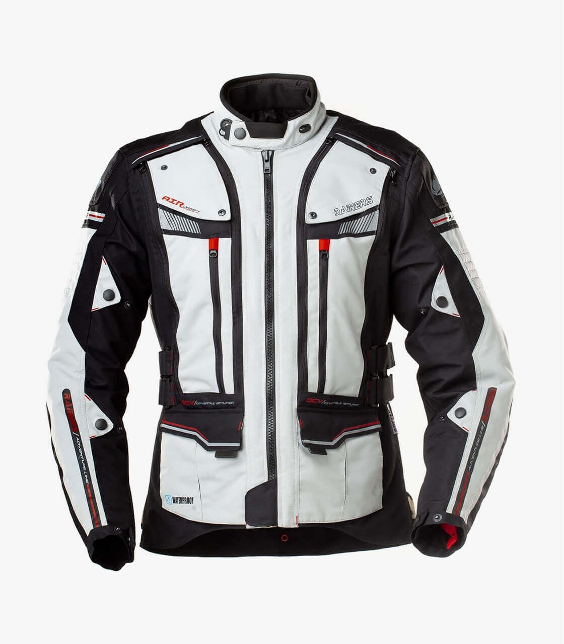 Trivor grey unisex Winter Motorcycle Jacket by Rainers
