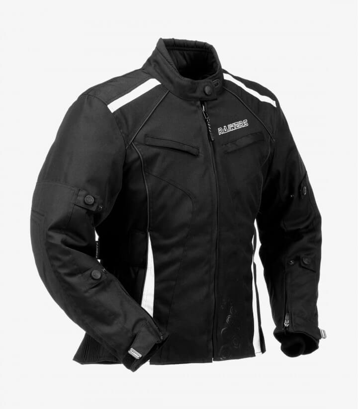 Damen-Winterjacke Rainers Selena Schwarz und Weiß