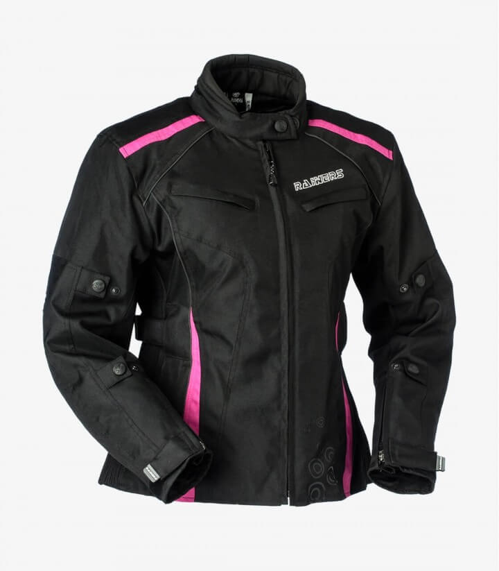Selena black & pink for women Winter motorcycle Jacket by Rainers Selena R