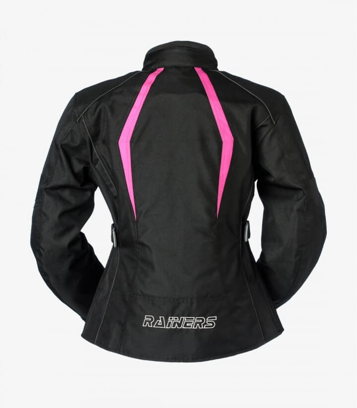 Damen-Winterjacke Rainers Selena Schwarz und Rosa