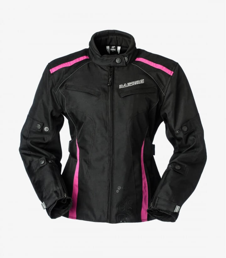 Chaqueta de Invierno para mujer Rainers Selena negro y rosa SELENAR