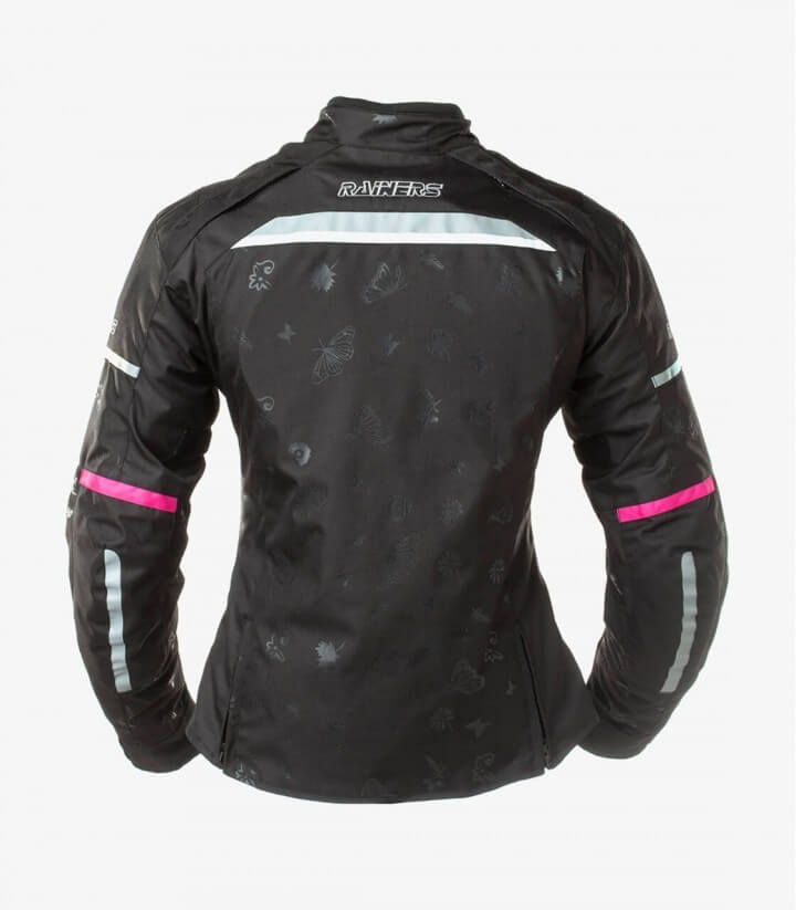 Damen-Winterjacke Rainers Nevada Schwarz und Rosa