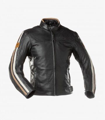 Chaqueta de Invierno para hombre Rainers Jaguar negro, blanco y marrón JAGUARN