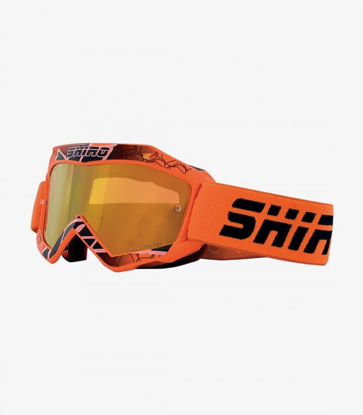 Shiro MX-904 Kids Orange Motocross & Enduro Goggles