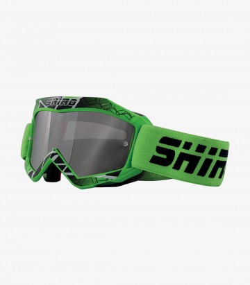 Shiro MX-904 Kids Green Motocross & Enduro Goggles