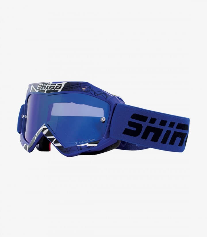 Gafas Azules de Motocross y Enduro Shiro MX-904 Kids