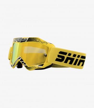 Shiro MX-904 Kids Yellow Motocross & Enduro Goggles