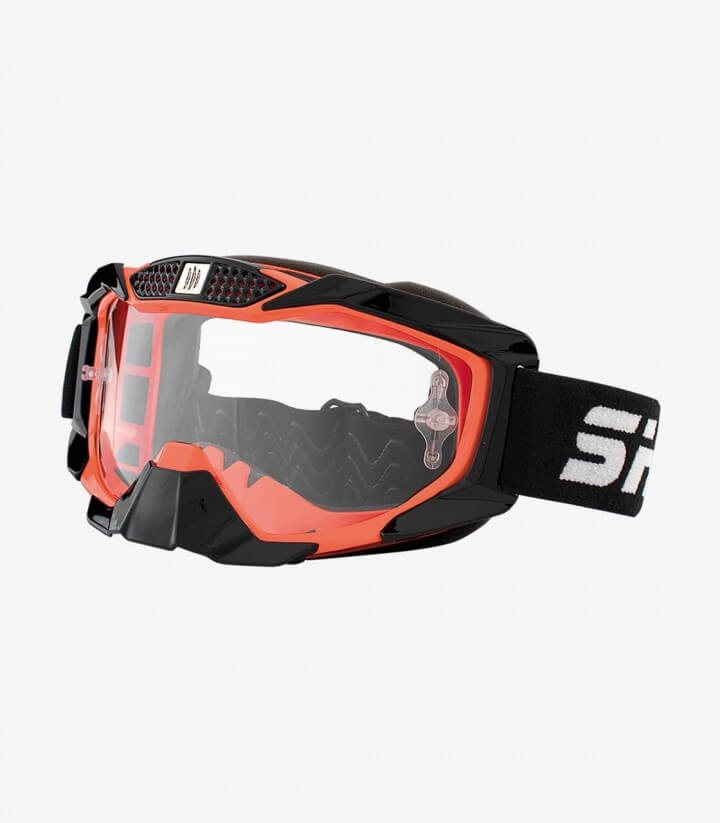 Gafas Naranjas de Motocross y Enduro Shiro MX-902