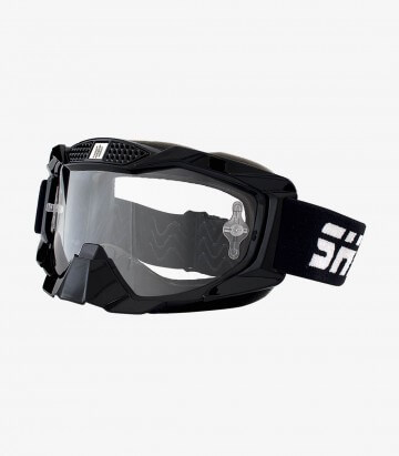 Shiro MX-902 Black Motocross & Enduro Goggles